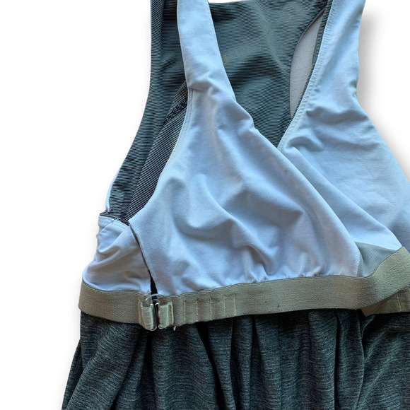 LULULEMON Run Your Heart Out Pleated Racerback Tank Top Yoga Running Workout 10 - Picture 7 of 10